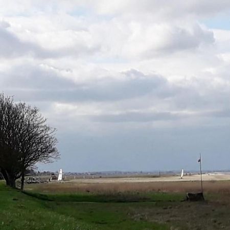 Vue Mer Pour Une Escale En Baie Du Mt-St-Michel Cherrueix Exteriér fotografie